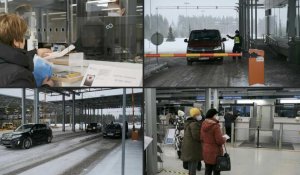 Finlande: images à la frontière alors que le pays bloque l'entrée des étrangers non vaccinés