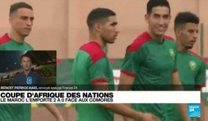 CAN-2022 : Le Maroc en 8es de finale après sa victoire 2-0 contre les Comores