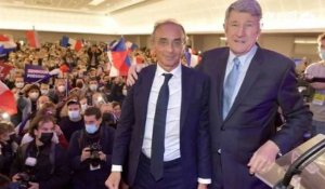 VIDEO. Présidentielle : Philippe de Villiers déroule le tapis rouge à son "ami" Éric Zemmour aux Sables-d'Olonne