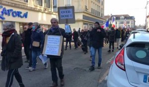 Manifestation à Beauvais contre le pass sanitaire et la vaccination