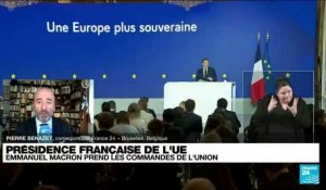 La France prend la présidence tournante de l'UE à trois mois de la présidentielle