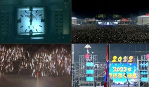 Pyongyang fête 2022 avec un gigantesque feu d'artifice