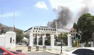 Afrique du Sud: l'Assemblée nationale détruite dans un incendie