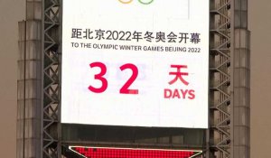 Pékin répète la cérémonie de remise des médailles avant le début des JO d'hiver