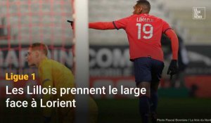 Ligue 1 : les Lillois prennent le large face à Lorient 