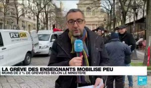 France : la grève des enseignants mobilise peu