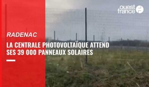 VIDÉO. La centrale photovoltaïque de Radenac attend ses 39 000 panneaux solaires