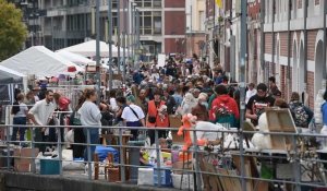 Braderie de Lille : il y a déjà du monde pour chiner ce matin