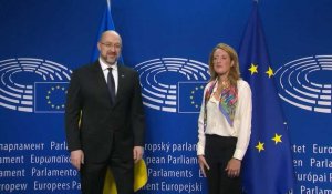 Le Premier ministre ukrainien Denys Chmygal rencontre divers responsables de l'UE