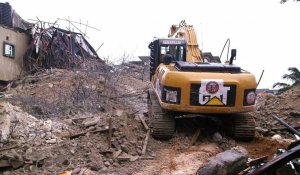 Nigeria: au moins deux morts dans l'effondrement d'un immeuble à Lagos