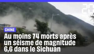 Chine : Au moins 74 morts après un séisme de magnitude 6,6 dans le Sichuan