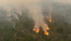 L'Amazonie brésilienne brûle à la "nouvelle frontière de la déforestation"