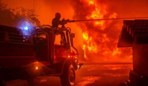 Le département français de la Gironde de nouveau en proie aux flammes