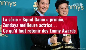 VIDÉO. La série « Squid Game » primée, Zendaya meilleure actrice… Ce qu’il faut retenir des Emmy Awards