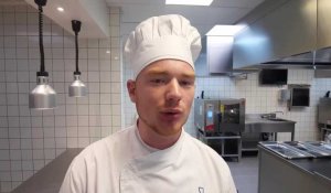 Mons: Ludovic Heppich, 17 ans, fait partie des étudiants désignés pour épauler Arnaud Delvenne, finaliste de Top Chef, dans le cadre de son passage au Festifood.
