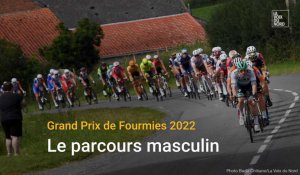 Grand Prix de Fourmies 2022 : le tracé masculin