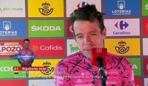 Tour d'Espagne 2022 - Rigoberto Uran : “Esta victoria de etapa en La Vuelta significa que siempre hay que creer en ella y luchar, ¡eso es!”