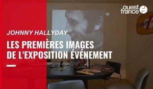 VIDÉO. Johnny Hallyday : les premières images de l'exposition événement