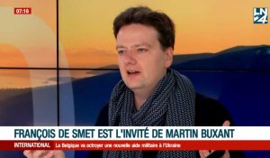 François De Smet, président de DéFI, était l’invité de Martin Buxant 