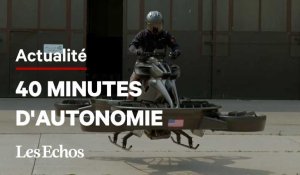 Une moto volante présentée au salon automobile de Détroit