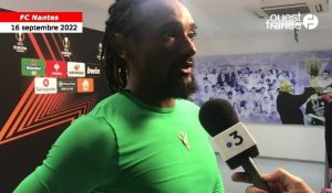 VIDÉO. Samuel Moutoussamy explique la chute du FC Nantes contre Qarabag en Ligue Europa