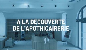 A la découverte de l'Apothicairerie de la cité du Vitrail