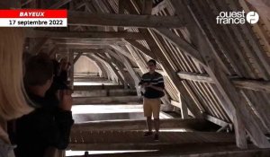  VIDÉO. Journées du patrimoine : la cathédrale de Bayeux dévoile une partie de ses lieux secrets