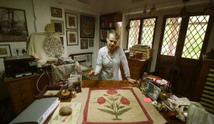 Inde: l'impression à la planche, "le grand trésor" d'une créatrice de textiles