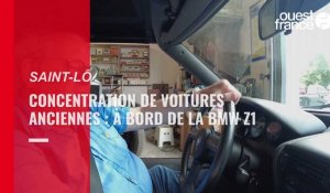 VIDÉO. Voitures anciennes à Condé-sur-Vire : reportage à bord de la BMW Z1