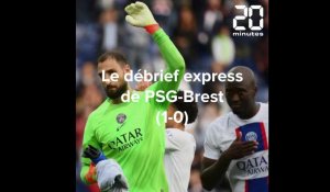Le débriefe express de PSG-Brest (1-0)