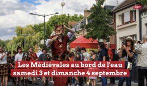 Les Médiévales au bord de l'eau à Amiens samedi 3 et dimanche 4 septembre