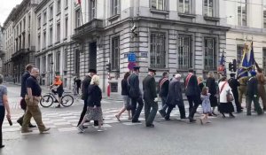 Commémoration de la libération de Bruxelles des nazis