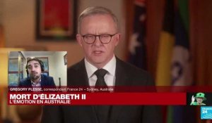 Décès d'Elizabeth II : l'émotion en Australie