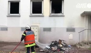VIDÉO. Un incendie ravage un appartement du quartier de Courteille, à Alençon