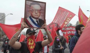 Des Chiliens manifestent à l'occasion du 49e anniversaire du coup d'État
