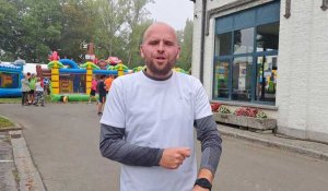 Nicolas Czekalski a décidé de participer au 10km de Jurbise pour retrouver la forme après les vacances.