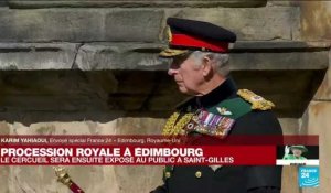 Procession royale à Edimbourg : le cercueil sera ensuite exposé au public
