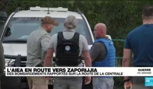 Ukraine : l'AIEA en route pour la centrale de Zaporijjia malgré des combats