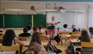 Rentrée en musique à l'école Jeanne-Georg à Douai