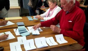 Aire-sur-la-Lys : Elections présidentielles dépouillement à la Halle au Beurre