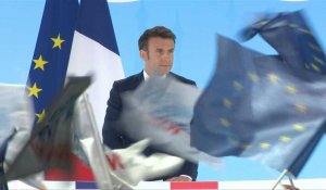 Présidentielle: Emmanuel Macron, qualifié pour le second tour