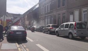 Tourcoing : une maison détruite par les flammes rue du Sentier, un homme légèrement intoxiqué