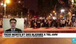 Trois morts et des blessés à Tel-Aviv, l'assaillant tué par la police israélienne