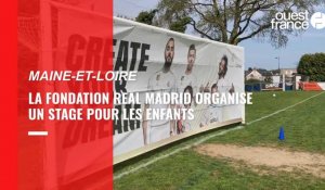 VIDÉO. En Anjou, 100 jeunes footballeurs participent au stage made in Real Madrid 