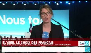 Présidentielle 2022 : au QG d'Emmanuel Macron, les militants attendent les résultats