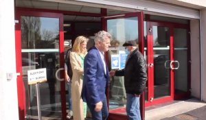 Présidentielles : Fabien Roussel a voté à Saint-Amand-les-Eaux ce dimanche