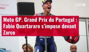 VIDÉO. Moto GP : Fabio Quartararo s’impose au Grand Prix du Portugal devant Zarco