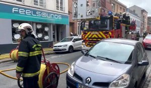 Dunkerque : début d’incendie en centre ville