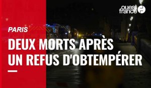 VIDÉO. Deux morts et un blessé après un refus d'obtempérer en plein cœur de Paris