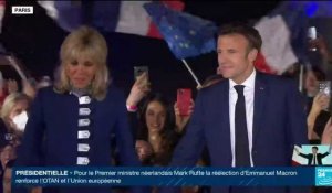 Macron réélu président : la Marseillaise chantée au Champ-de-Mars